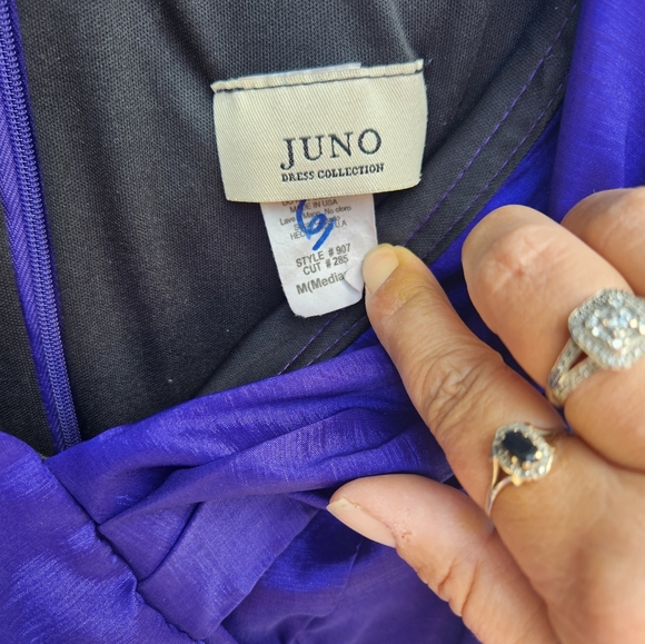 Juno purple bodycon dress - Picture 5 of 7